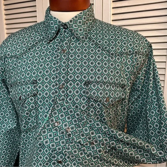 WRANGLER 20X COMPETITION Size LARGE Snaps - Picture 2 of 7